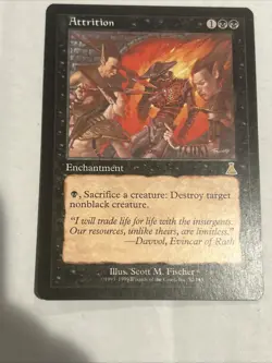 Attrition Urza's Destiny Magic The Gathering MTG Card 52/142 - Image 2