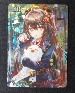 Goddess Story NS-2M16UR-03 - Hu Tao - UR - Chinese Anime Waifu Card - Image 1