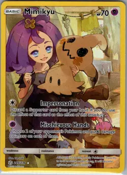 Mimikyu 245/236 SM - Cosmic Eclipse - Pokemon Card - NM - Image 1