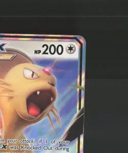 Persian GX 149/214 Unbroken Bonds Ultra Rare Holo Pokemon Card DMG - Image 4