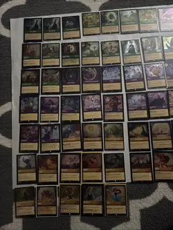 Disney Lorcana The First Chapter FOIL Set 125/204 Cards English First Print - Image 2