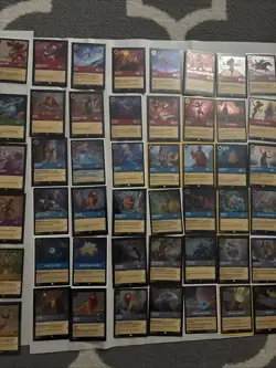 Disney Lorcana The First Chapter FOIL Set 125/204 Cards English First Print - Image 4