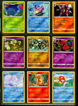 2017 Pokemon BURNING SHADOWS Set REVERSE HOLO Cards Sun & Moon Lot Rare + MINT - Image 2