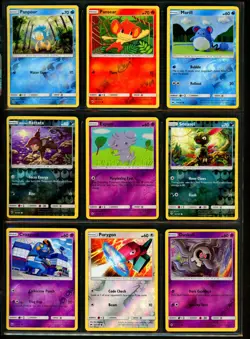2017 Pokemon BURNING SHADOWS Set REVERSE HOLO Cards Sun & Moon Lot Rare + MINT - Image 4
