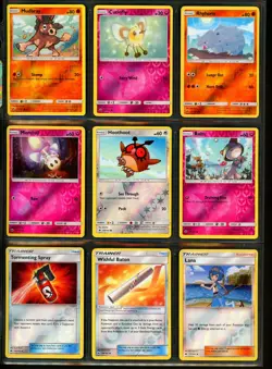 2017 Pokemon BURNING SHADOWS Set REVERSE HOLO Cards Sun & Moon Lot Rare + MINT - Image 5