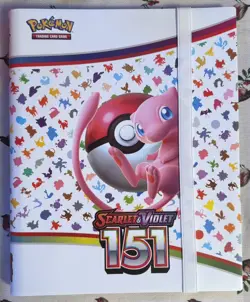 Scarlet Violet 151 Binder Pokemon Cards TCG Nintendo Empty Folder - NEW - Image 1