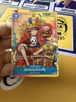 Monkey.D.Luffy (2nd Anniversary Stamped Promo) P-043 One Piece Promotion Cards - Image 1