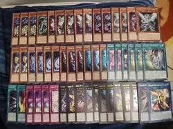 Yugioh Complete 50 Card Galaxy Tachyon Deck Core Solflare QCR Photon Astral - Image 1