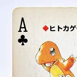 Charmander Pokemon Playing Card Poker Card Vintage SuperRare Japan Limited - Image 2