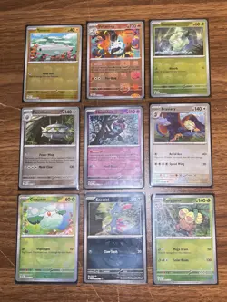 POKEMON TCG Lot Of 9 Black & White/ Prismatic MASTER BALL Reverse Holo Cards - Image 1