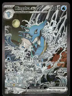 Pokemon Cards Kingdra ex 131 Scarlet & Violet Promo NM *1 - Image 1