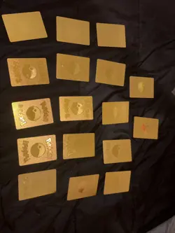 Gold Wrapped Pokemon Cards **Fan Made - Image 2