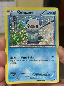 POKEMON OSHAWOTT 4/12 PROMO MCDONALDS 2011 MP CARD SEE PICS - Image 1