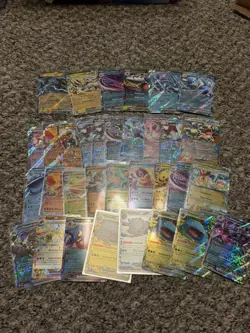 Pokemon TCG 33 Card Lot of EX's Various Sets English NM - Image 1
