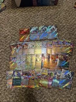 Pokemon TCG 33 Card Lot of EX's Various Sets Japanese NM - Image 1