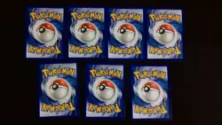 7x Pokemon Black Star Promo Cards Cosmo Holos Bundle NM (Eevee HD Galaxy Swirl) - Image 2