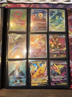 Huge Pokemon Binder Bulk Lot of 280+ Cards Mixed +folder And Mat - Image 3