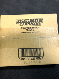 Digimon Card Game Tournament Kit Vol 12 SEALED - Image 1