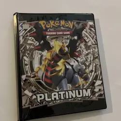 Official 2009 Pokemon TCG PLATINUM Ultra Pro 4 Pocket Portfolio Holds 64 Cards - Image 1