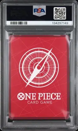 PSA 10 Shanks (2025 PSA Magazine Promo) OP09-001 One Piece Promo Cards Foil - Image 2