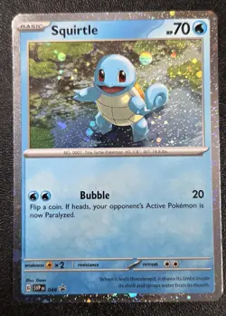 Squirtle - (Cosmos Holo) Promo SV: Scarlet & Violet Promo Cards 048 NM - Image 1