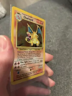 Charizard 4/102 Base Set Holo Rare 120 HP Pokemon TCG Card Wizards of the Coast - Image 4