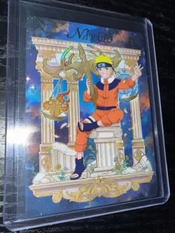 Naruto Uzumaki NRSA02-MR-001L4 Tier 4 Wave 7 Naruto Kayou Card NM - Image 1