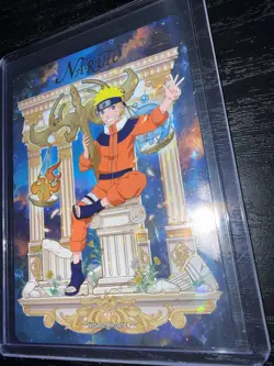 Naruto Uzumaki NRSA02-MR-001L4 Tier 4 Wave 7 Naruto Kayou Card NM - Image 2