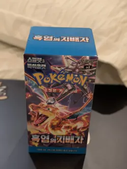 Pokemon Card Ruler of the Black Flame Booster Box sv3 Korean - US Seller - Image 1