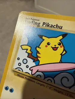 Pokemon TCG Surfing Pikachu Black Star Promo Card 28 - Image 3