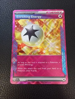 Enriching Energy 191/191 - Pokemon Surging Sparks ACE SPEC Rare Card - Image 1