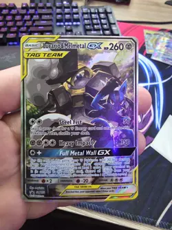 Pokemon TCG Lucario & Melmetal GX SM192 Sun & Moon Promo Holo Card - Image 1
