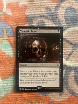 Vampiric Tutor Commander Legends Regular - Image 1