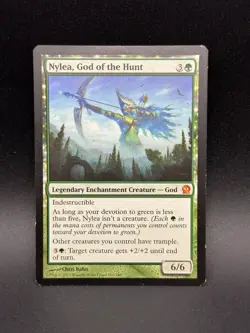 MTG Nylea, God of the Hunt M Theros #166 - Image 1
