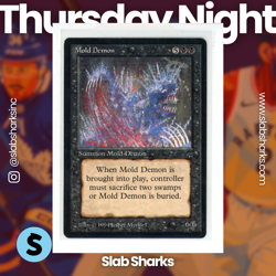 1994 MAGIC: THE GATHERING LEGENDS #NNO MOLD DEMON - Image 1