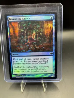 NM FOIL Banishing Knack - VINTAGE Eventide MTG Magic the Gathering - Image 1