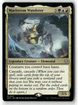 Maelstrom Wanderer Commander : Lorwyn Eclipsed NM MTG Magic - Image 1