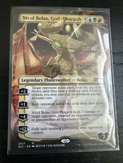 MTG Nicol Bolas, God-Pharaoh Secret Lair Countdown Borderless - Secret Lair NM - Image 1