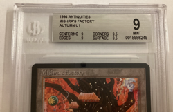 MTG Antiquities MISHRA’S FACTORY AUTUMN BGS 9 (6249) Graded Power - Image 3