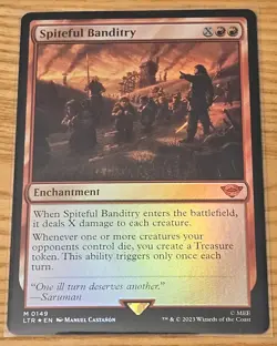 Spiteful Banditry Universes Beyond: the LOR: Tales of Middle-Earth FOIL - Image 1