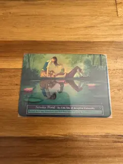 Sorcery contested realm Gothic Sinister Pond FOIL NM - Image 1