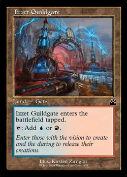 2x Izzet Guildgate - Foil Retro Frame RVR NM MTG - Image 1