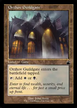 2x Orzhov Guildgate - Foil Retro Frame RVR NM MTG - Image 1