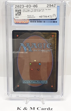 MTG - The Dark - Tormod's Crypt - Graded - CGC 8.0 - Vintage - Image 4