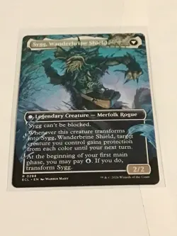 Sygg, Wanderwine Wisdom (Borderless Rare MTG Lorwyn Eclipsed NP #288 - Image 2