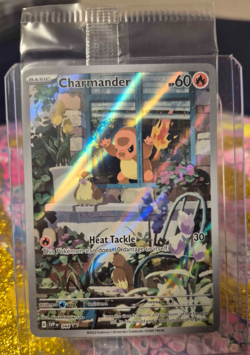 NEW SEALED Obsidian Flames Charmander #044 SVP En Black Star Promo Pokemon - Image 1