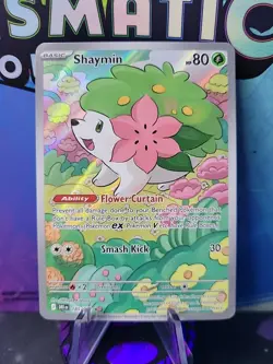 2025 Pokemon Shaymin Full Art Holo Destined Rivals #185/182 - Image 1