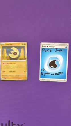 Lunatone MEP 004, Mega Evolution Stamped, Prerelease Pokemon Tcg Promo Mep004 - Image 3