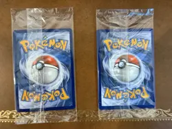Pokemon Celebrations 25th Anniversary GOLD Promos Sealed Pikachu V & Poke Ball - Image 2