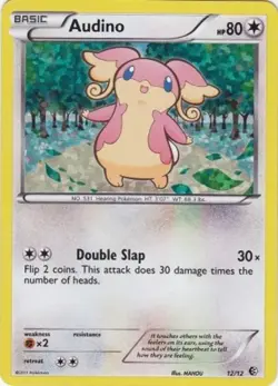 Audino - 12/12 - McDonald's Promo 2011 DMG, English Pokemon Promos - Image 1